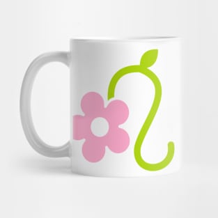 Floral Leo Mug